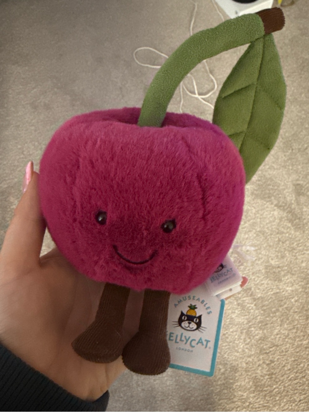 Jellycat Amuseable Cherry